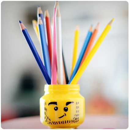 Diy Lego Pencil Holder
