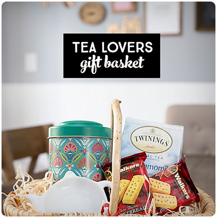 Tea Gift Basket For The Tea Lover