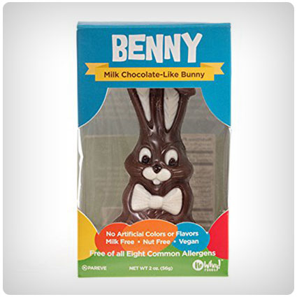 Benny the Cool Vegan Chocolate Easter Bunny