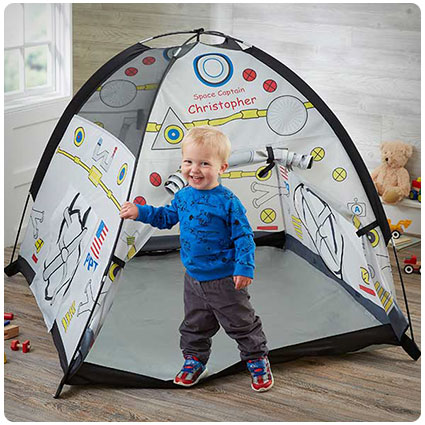 Blast Off! Personalized Kids Space Play Tent