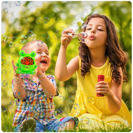 Bubble Blowing Machine for Kids