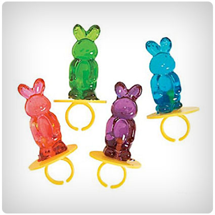 Bunny Ring Pop Lollipops Easter Candy