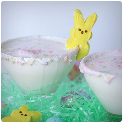 Diy Buzzed Peeps Easter Cocktails