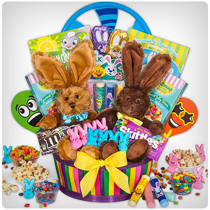 Double Bunny Easter Basket