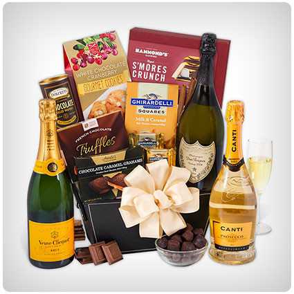 Easter Champagne & Chocolates Gift Basket