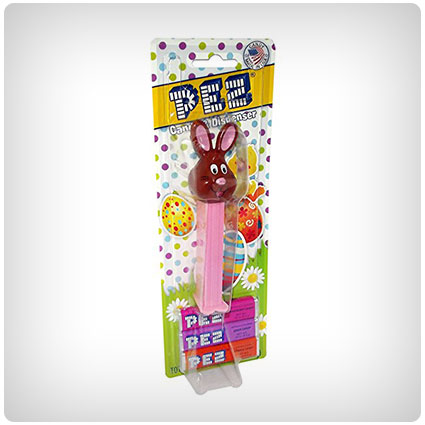 Easter Pez Brown Rabbit Candy and Dispenser