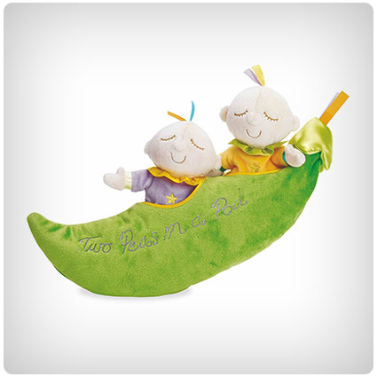 Manhattan Toy Snuggle Pods Two Peas In A Pod Soft Toy
