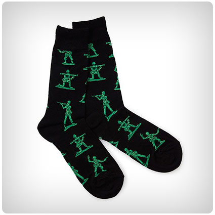 Men's Toy Army Soldiers Socks