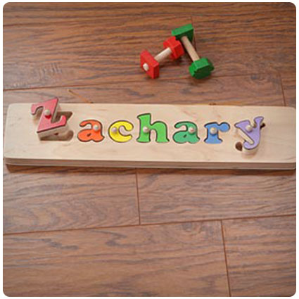 My Name Personalized Puzzle Board
