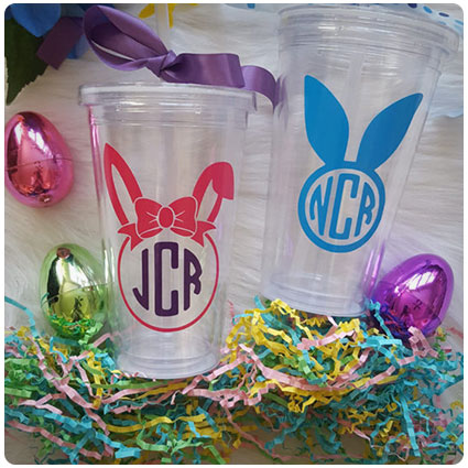 Personalized Easter Tumbler Cup