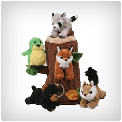 Plush Treehouse with Animals