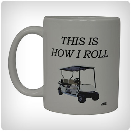 This is How I Roll Golf Cart Mug