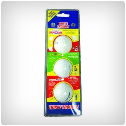 Triple Trouble Golf Balls