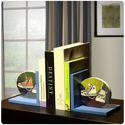 Adeco Decorative Wood Bookends