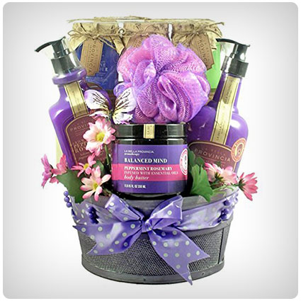 Aromatherapy Spa Gift Basket