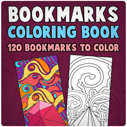 Bookmarks Coloring Book