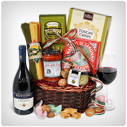 Chianti Wine Italian Gift Basket