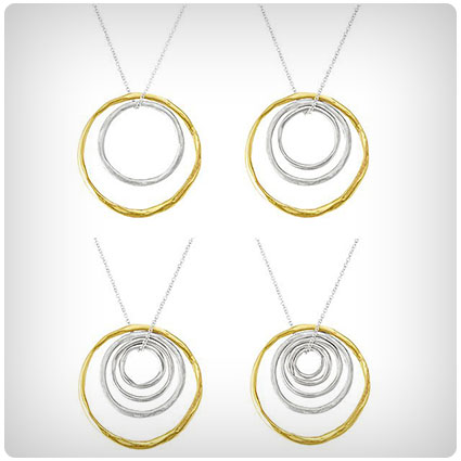 Circle of Life Nesting Rings Necklace
