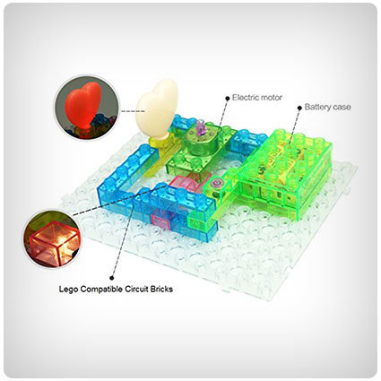 Circuit Kit With Lighted Bricks