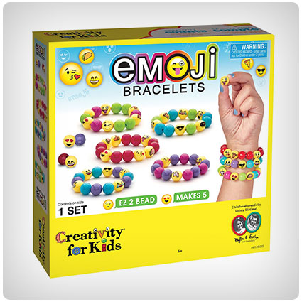 Creativity for Kids Emoji Bead Bracelet Craft Kit