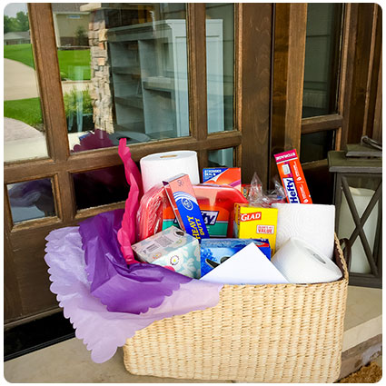 Diy Sympathy Gift Basket Idea