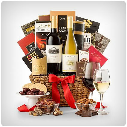 Expressions of Sympathy Wine Basket