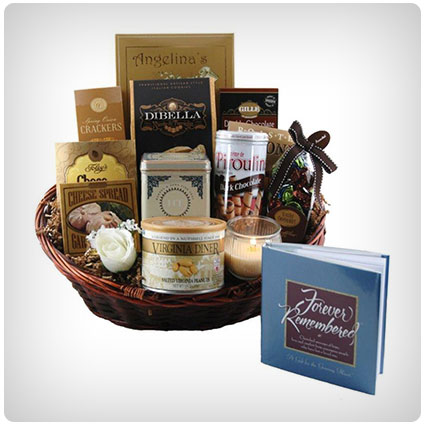 Forever Remembered Sympathy Gift Basket