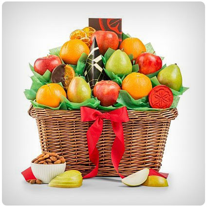 GiftTree Five Star Fruit Gift Basket