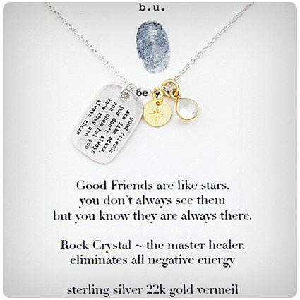 Good Friends Are Like Stars Necklace