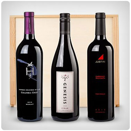 Great American Red Wine Trio