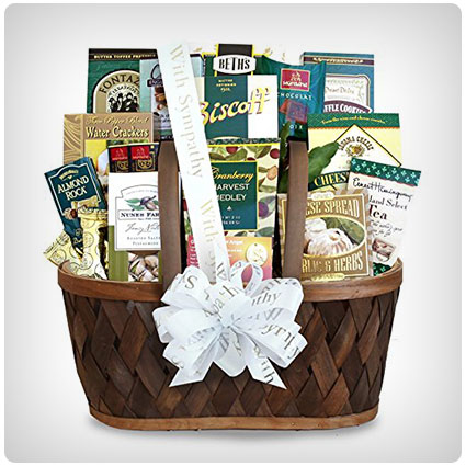 Heartfelt Thoughts Sympathy Gift Basket