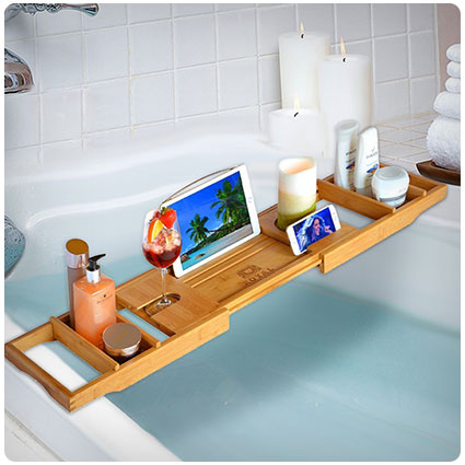 Luxury Bathtub Caddy Tray