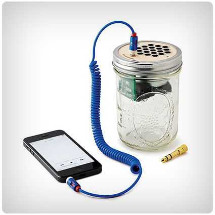 Mason Jar Speaker & Amplifier