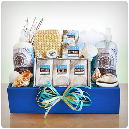 Seaside Relaxation Spa Gift Basket