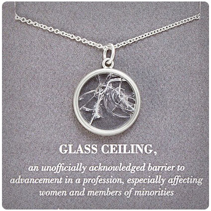 Shattered Glass Ceiling Necklace