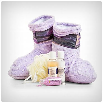 Spa Booties with Lavender Aromatherapy