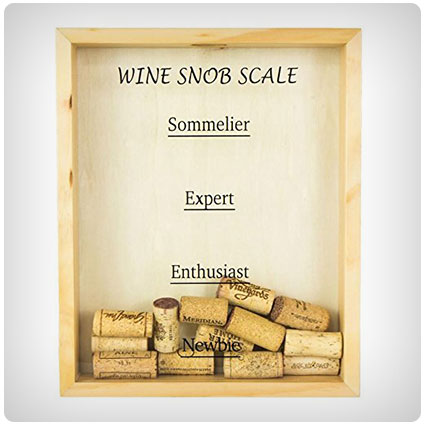 Wine Snob Scale Wine Cork Holder