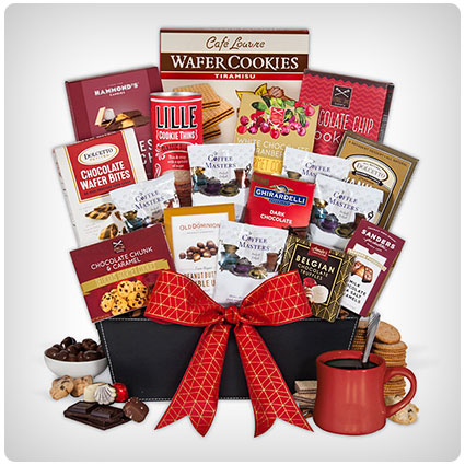 Coffee & Chocolates Gift Basket Premium