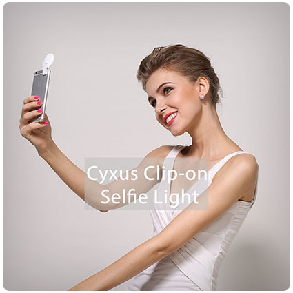 Cyxus Round Portable Selfie Spotlight