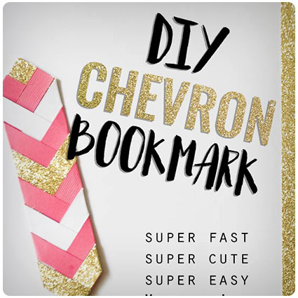 Diy Chevron Bookmarks