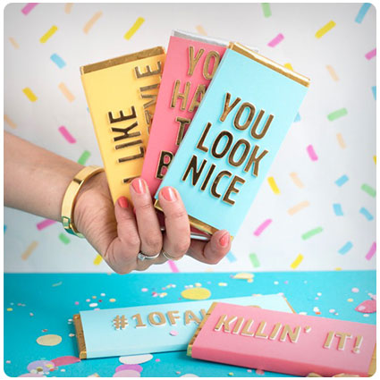 Diy Compliments Candy Bars