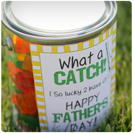 Diy What A Catch Fathers Day Gift