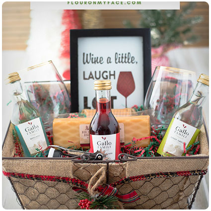 Diy Wine Gift Basket Ideas
