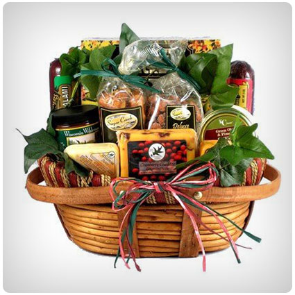 Gift Basket Village The Midwesterner Cheese and Sausage Gift Basket