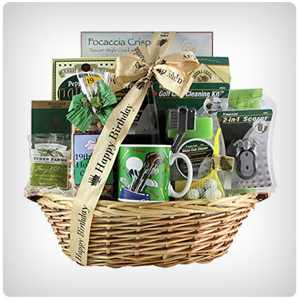 GreatArrivals Golfer's Delight Gift Basket