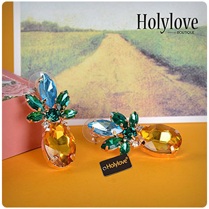 Holylove Vibrant Color Pineapple Earrings