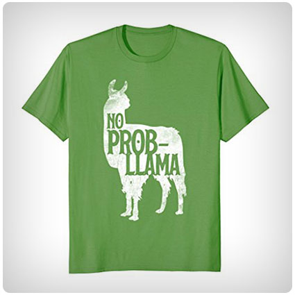 No Prob-Llama Alpaca T-Shirt