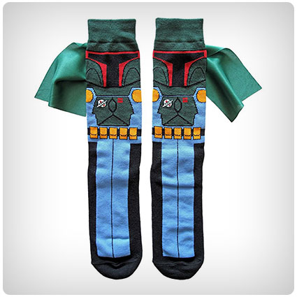 Star Wars Boba Fett Caped Men's Crew Socks