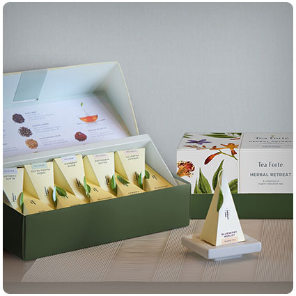Tea Forte Herbal Retreat Presentation Box Set