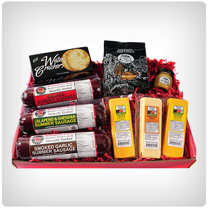 Ultimate Gift Basket with Smoked Summer Sausages